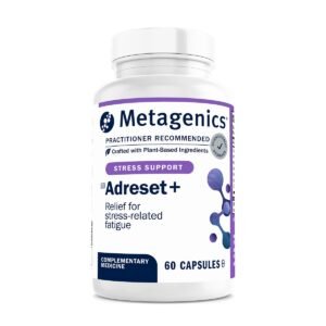 Metagenics Adreset supplement bottle South Africa – natural stress and fatigue support