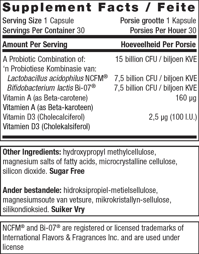 ultraflora balance, metagenics south africa