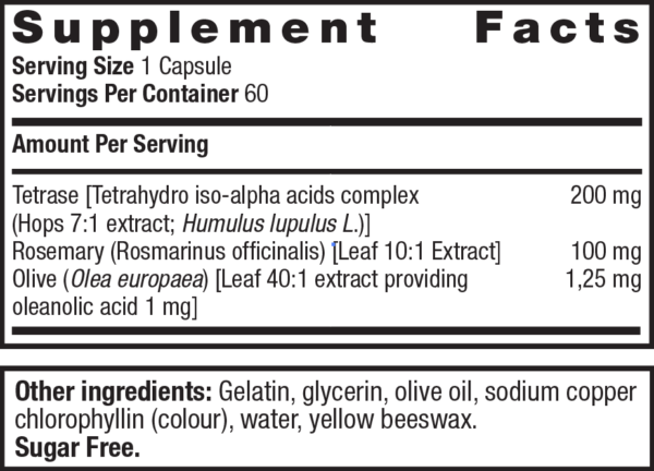 Metagenics Kaprex | Natural Support for Healthy Inflammatory Response – 60 Softgels - Image 2