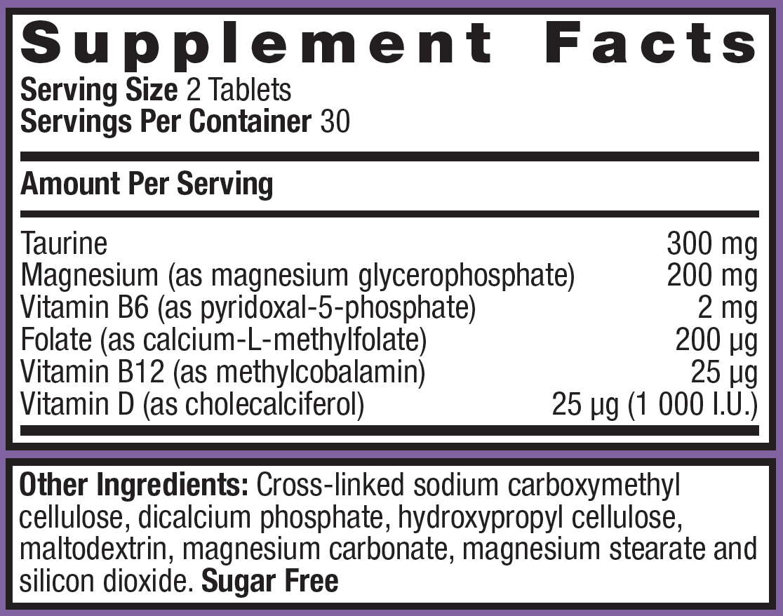 Metagenics MetaRelax (New Formula) | Magnesium for Stress Relief and Muscle Relaxation – 60 Tablets - Image 2