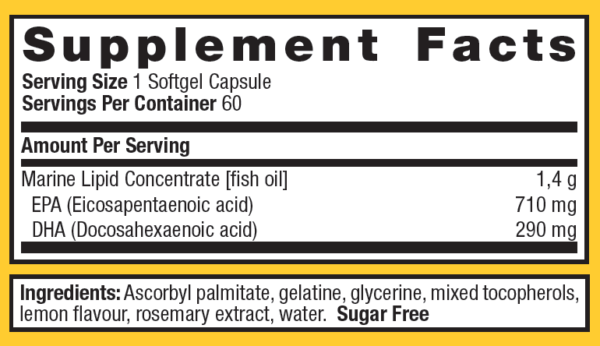 OmegaGenics EPA-DHA 1000, homeopath