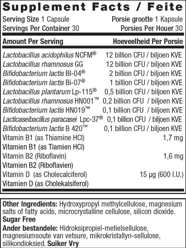 Metagenics UltraFlora Complete – Advanced Multi-Benefit Probiotic - Image 2