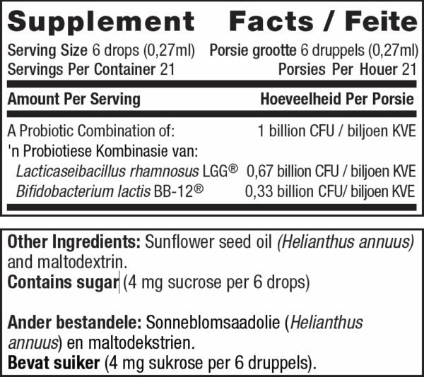ultraflora baby, ultraflora baby probiotic, metagenics south africa